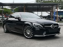 2017 Mercedes-Benz C200 2.0 Coupe AMG EDITION with P-ROOF