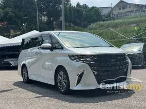 2024 Toyota Alphard 2.5 Z MOONROOF 360 CAMERA DIM BSM HUD SIDE STEP