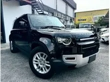 2022 Land Rover Defender 2.0 (A) P300 110S FULL LEATHER SEATS LED DAY LIGHT 13 INCH BIG SCREEN GRADE A JAPAN UNREG