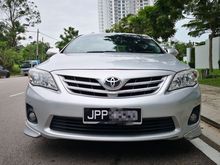 2013 Toyota Corolla Altis 1.8 E Sedan