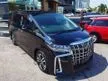 Recon 2020 Toyota Alphard 2.5 G S C Package MPV + NEW STOCK ARRIVED OFFER PRICE + 5YEAR WARRANTY