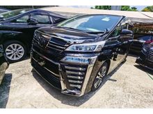 TOYOTA VELLFIRE 2.5 ZG FACELIFT SEQUENTIAL SIGNAL 4 CAM PRE CRASH LKA 2018 UNREG LIKE NEW FREE 3 YR GMR WARRANTY