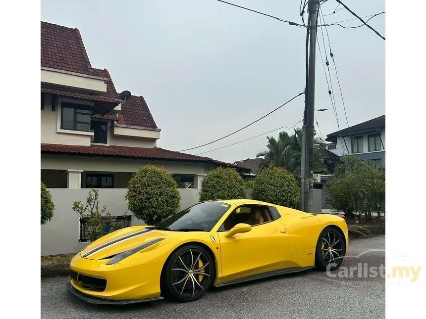 2012 Ferrari 458 Spider Convertible