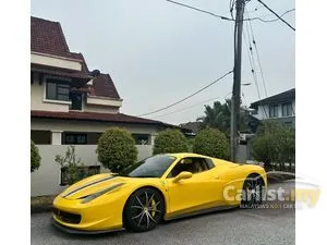 2012 Ferrari 458 4.5 Spider Convertible