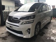 2013 Toyota Vellfire 2.4 Z MPV