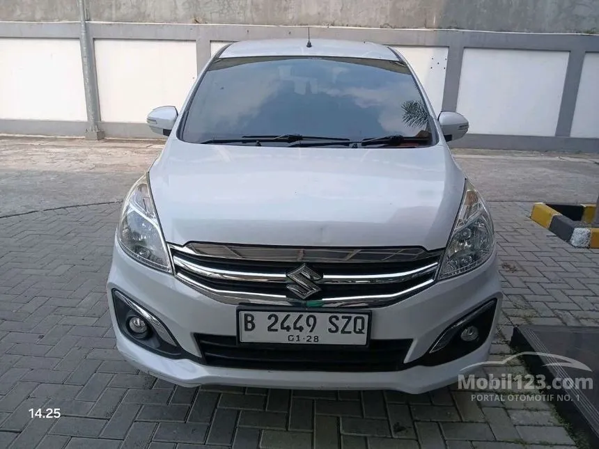 Jual Mobil Suzuki Ertiga 2017 GX 1.4 di Jawa Barat Manual MPV Putih Rp 136.000.000