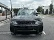 Recon (Cheapest in Market) (Monthly RM7,xxx) 2020 Land Rover Range Rover Sport 5.0 SVR SUV