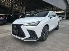 2022 Lexus NX 350 2.4 F Sport SUV NX350 F Sport Panoramic Roof 360 Camera PCS LDA HUD BSM PB Unreg