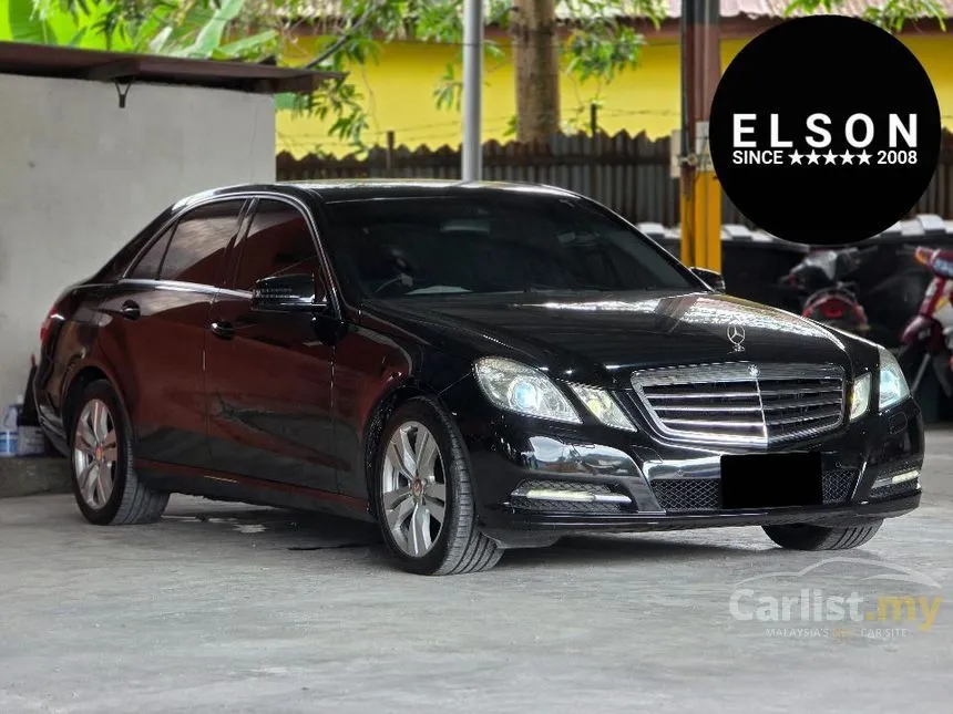 2012 Mercedes-Benz E250 Elegance CGI Sedan