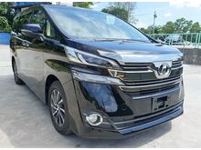 2016 Toyota Vellfire X 2.5 MPV (A) 2 POWER DOOR, 8 SEATER