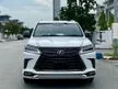 Recon 2019 Lexus LX570 Black Sequence 5.7 V8 Ready Stock Low Mileage Mark Levinson 5 Seater Unregistered