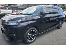 2023 PERODUA ALZA 1.5 A - 1500 AV ADV (ADVANCE) CVT FACELIFT (AT) (MPV) (GOOD CONDITION) ELEGANT BLACK PLATE SABAH - 94,000KMS 22KM/L ECO IDLE SYS