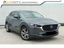 2023 Mazda CX-30 2.0 SKYACTIV-G High Plus Premium (A) TRUE YEAR MADE 2023 WITH MAZDA WARRANTY 50K MILEAGE ONLY SUNROOF REVERSE CAMERA DVD PLAYER