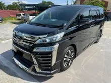 2019 Toyota Vellfire 2.5 ZG MPV