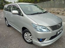 2012 Toyota Innova 2.0 E MPV(A)#FULL LEATHER SEAT #TIP-TOP CONDITION #NEW FACELIFT #DUAL AIRBAG