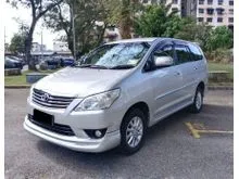 2012 Toyota Innova 2.0 G MPV