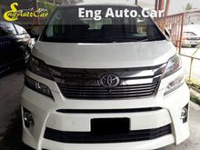 2009 Toyota Vellfire 3.5 VL Convert Facelift HomeTheater 3Camera BlackLeatherInterior Reg.2011 LikeNEW