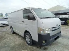 2017 Toyota Hiace 2.5 Panel Van (M) - ACCIDENT FREE / PROMO