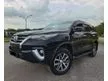 Used 2018 Toyota FORTUNER 2.7 SRZ (A) 4X4 POWER BOOT