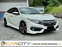 2017 Honda Civic 1.5 TC VTEC Premium Sedan COME WITH FULL LED HEADLAMP PADDLE SHIFTER POWERED LEATHER SEAT DUAL ZONE AIRCOND