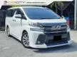 Used 2017 Toyota Vellfire 2.5 Z Golden Eyes MPV 1 YEAR WARRANTY MODELISTA KIT ORI PAINT