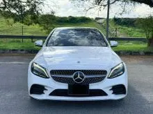 2018 Mercedes-Benz C200 1.5 AMG HuD Burmester Sunroof P/boot