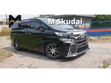 2015 Toyota Vellfire 2.5 ZG WITH 5 YRS TOYOTA WARRANTY!!!