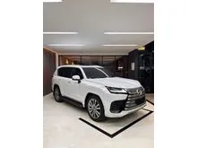 2023 Lexus LX 600 3.4 VIP SUV 4-Seater White on Brown Odo 8 Rb (TERMURAH)