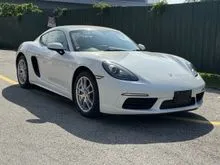 2022 Porsche 718 2.0 Cayman Coupe