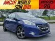 Used ORI2013 Peugeot 208 1.6 Allure (AT)1 OWNER/1YR WARRANTY/CRAZYSALES/TEST DRIVE WELCOME