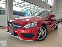 2016 Mercedes-Benz C180 Coupe AMG Radar LKA Blind Spot Leather Unregister
