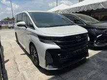 2025 Toyota Vellfire 2.4 Z Premier MPV 6A/1600KM NEW CAR CONDITION SUNROOF ALPINE SOUND SYSTEM ROOF MONITOR HUD DIM