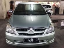 2006 Toyota Kijang Innova Bensin G Automatic Silver Green Mulus Siap Pakai Tdp 8 Juta