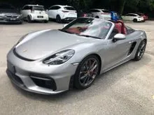 2021 Porsche 718 4.0 (M) Spyder Convertible
