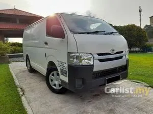 2018 Toyota Hiace 2.5 Panel Van Van