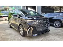 2025 Toyota Alphard 2.5 Z Modelista MPV Sunroof 360 Camera Roof Monitor PCS LDA DIM BSM PB Unreg
