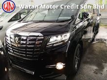2016 Toyota Alphard 2.5 SA SUNROOF 360 CAM UNREG