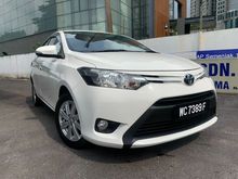 2015 Toyota Vios 1.5 E SPEC (TRUE YEAR) PUSH START , 1 LADY OWNER , CAMERA ,PROION PRICE MOT
