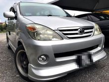 2007 Toyota Avanza 1.3 MPV (A) PTPTN FULLOAN ,BLACKLIST NO DOCUMENT