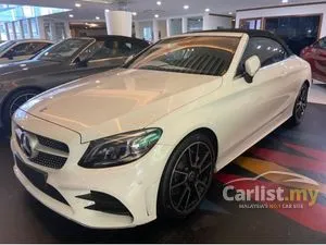 2019 Mercedes-Benz C200 1.5 AMG Coupe Cabriolet Soft Top Apple CarPlay New Facelift (CBU)