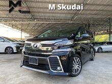 2017 Toyota Vellfire 2.5 ZG SUNROOF 5 YRS TOYOTA WARRANTY