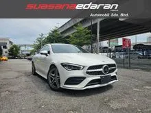 2021 Mercedes-Benz CLA180 1.3 AMG Coupe Unreg - Japan. Black Half Leather Seat