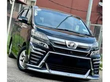 YEAR MADE 2014 Toyota Vellfire 3.5 VL MPV ONE OWNER LOW MILEAGE POWERBOOT FULL LEATHER SEAT 2 SLIDING DOOR REVERSE CAMERA
