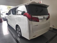 Unit langka, Alphard G AT White Ready Stock