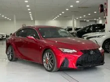2021 Lexus IS 300 2.0 F Sport 6K MILEAGE ONLY 5A GRADE - CARNIVAL NEW SHOWROOM OFFER PRICE - UNREGISTER READY STOCK BIG OFFER NOW