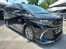 2025 Toyota Alphard 2.5 FACELIFT/GRADE 5A/MODELISTA BODYKIT/Side Step/Twin Sun Roof/HEAD UP DISPLAY/Digital Inner Mirror/Roof Monitor/Wireless Charger