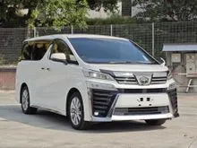 2021 Toyota Vellfire 2.5 Z Golden Eyes 34k Mileage