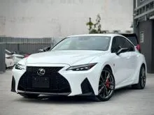 2022 Lexus IS300 2.0 F Sport  / BLACK INTERIOR / ORANGE CALIPER / 6 Years Warranty with LOW PROCESSING FEE