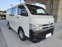 2013 Toyota Hiace 2.5 (M) Semi Panel Van