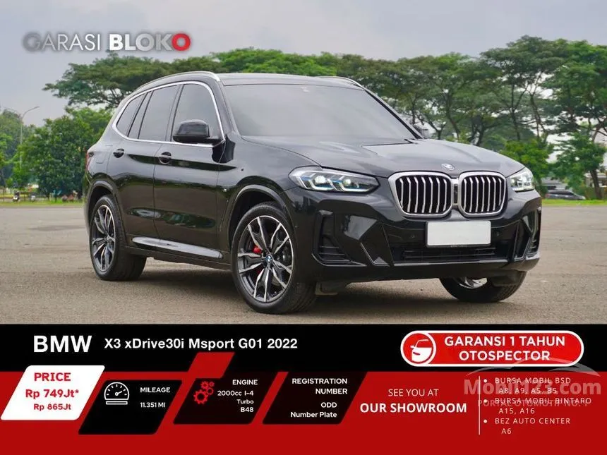 2022 BMW X3 xDrive30i M Sport SUV